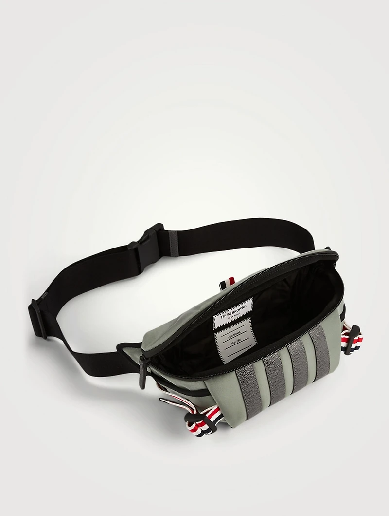 4-Bar Nylon Belt Bag