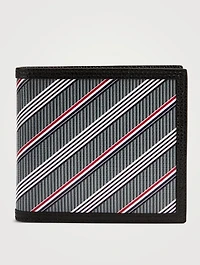 Monogram Coated Canvas And Leather Bifold Wallet