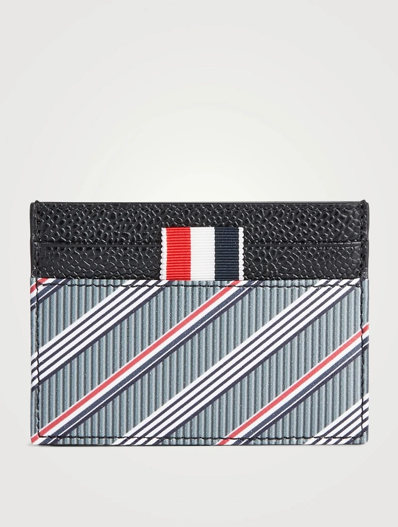 Monogram Coated Canvas And Leather Card Holder