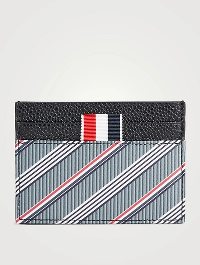 Monogram Coated Canvas And Leather Card Holder