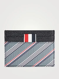 Monogram Coated Canvas And Leather Card Holder