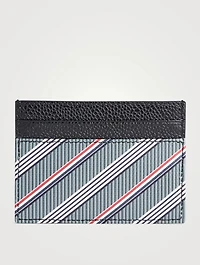 Monogram Coated Canvas And Leather Card Holder