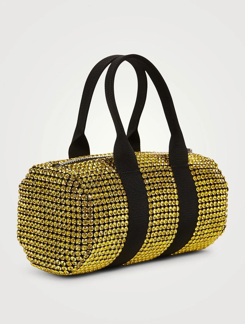 Mini Cruiser Crystal Canvas Duffle Bag