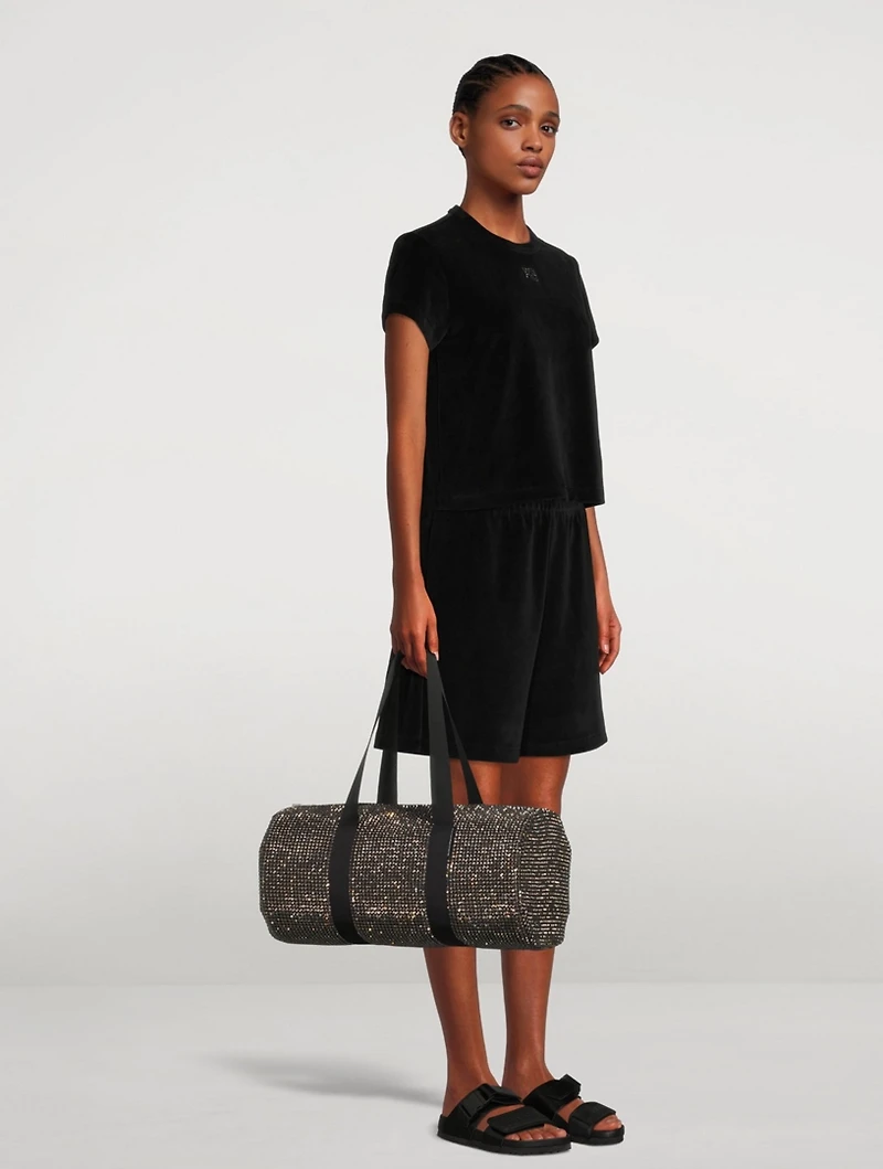 Large Cruiser Crystal Canvas Duffle Bag