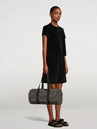 Large Cruiser Crystal Canvas Duffle Bag