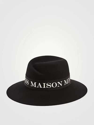 Virginie Wool Fedora Hat