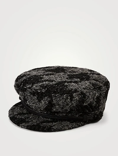 Abby Tweed Sailor Cap