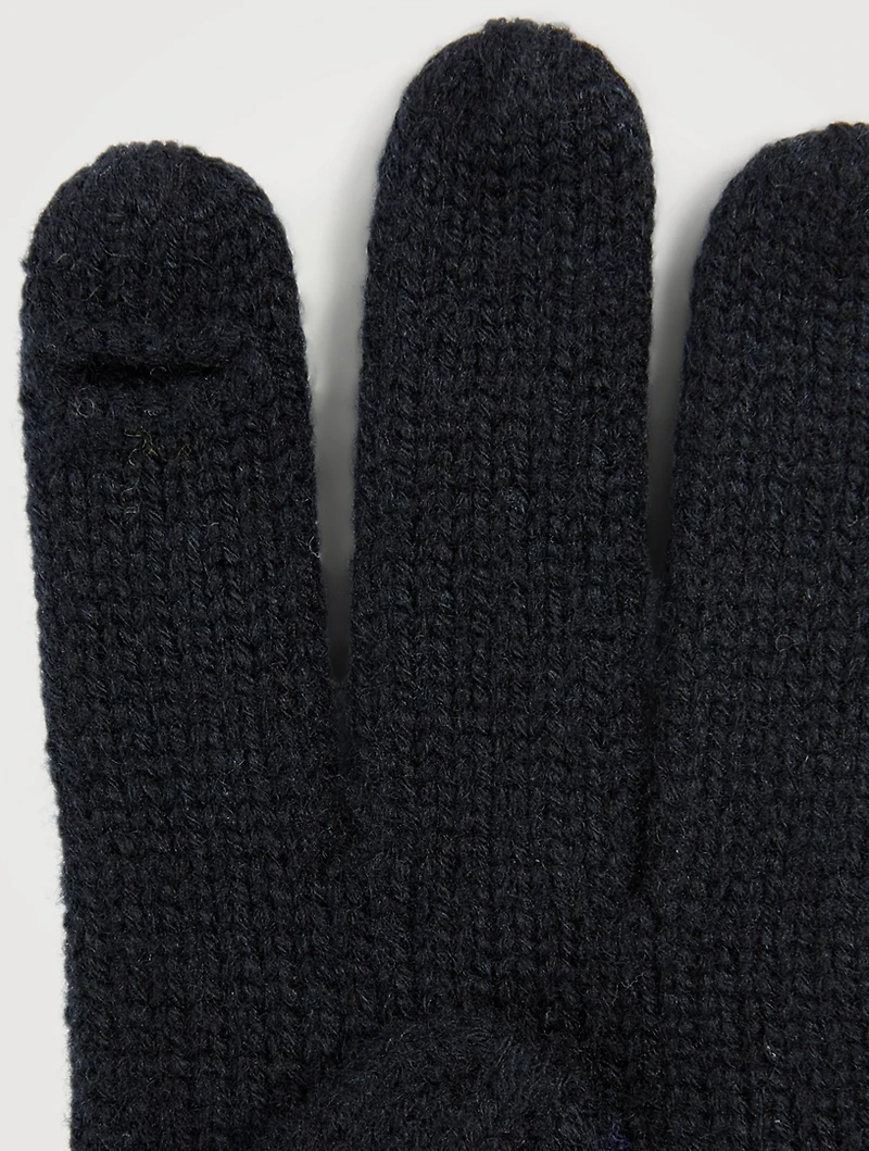 Wool Face Gloves