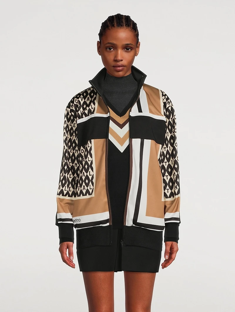 Printed Track Jacket