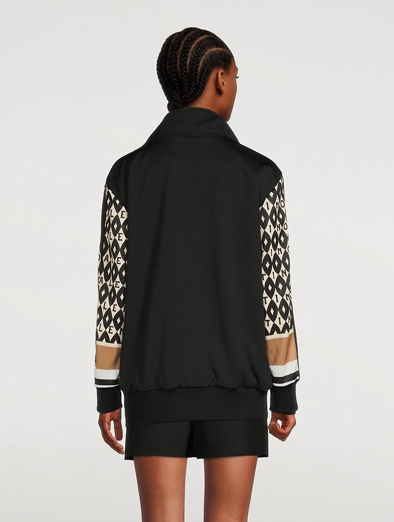 Printed Track Jacket