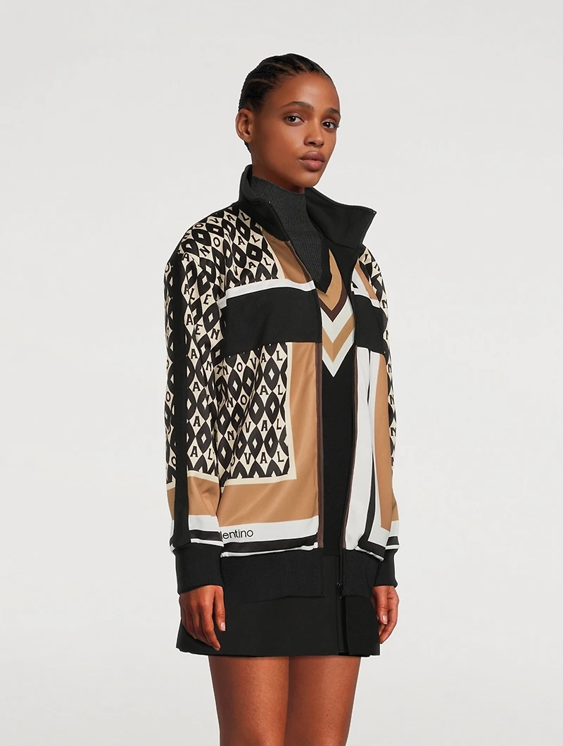 Printed Track Jacket