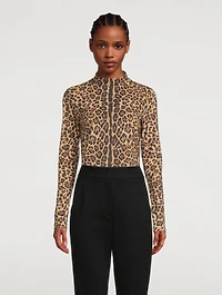 Long-Sleeve T-Shirt Animal Print
