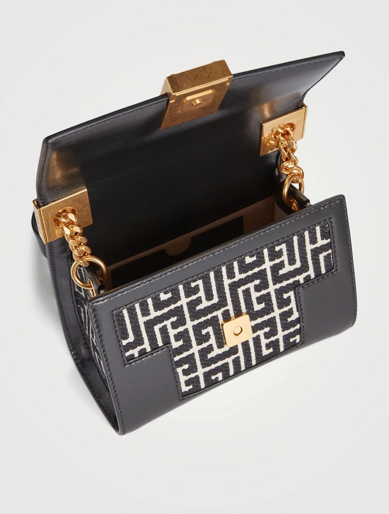 Small 1945 Monogram Jacquard Crossbody Bag