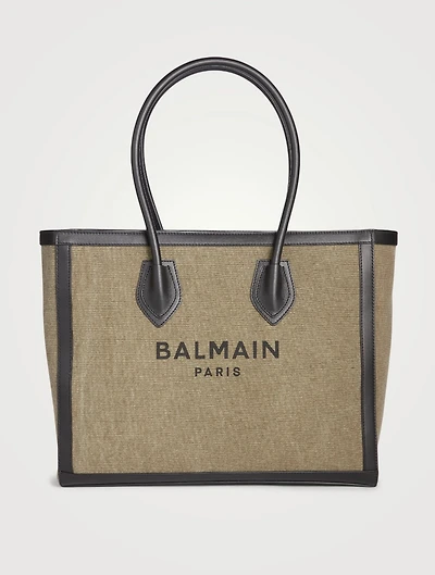 B-Army 42 Canvas Shopper Bag With Logo