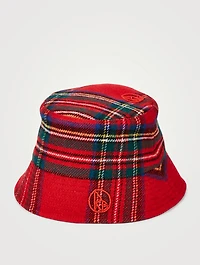 Lampshade Wool-Blend Bucket Hat
