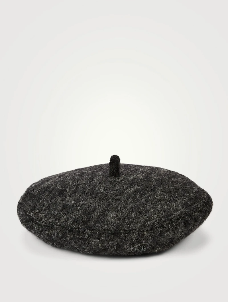 Wool And Alpaca Beret