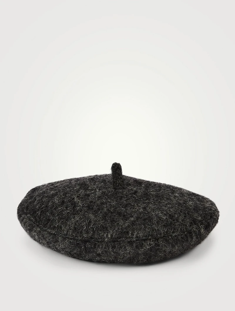 Wool And Alpaca Beret