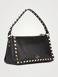 Rockstud Leather Shoulder Bag
