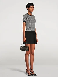 Rockstud Leather Shoulder Bag
