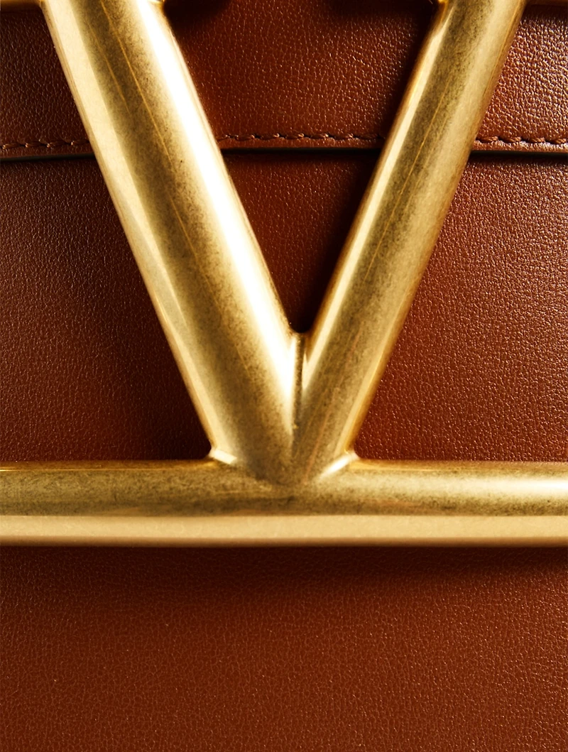 SUPERVEE Leather Bucket Bag