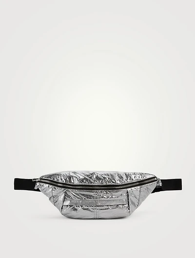 Noomi Metallic Belt Bag