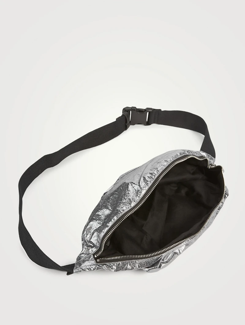 Noomi Metallic Belt Bag