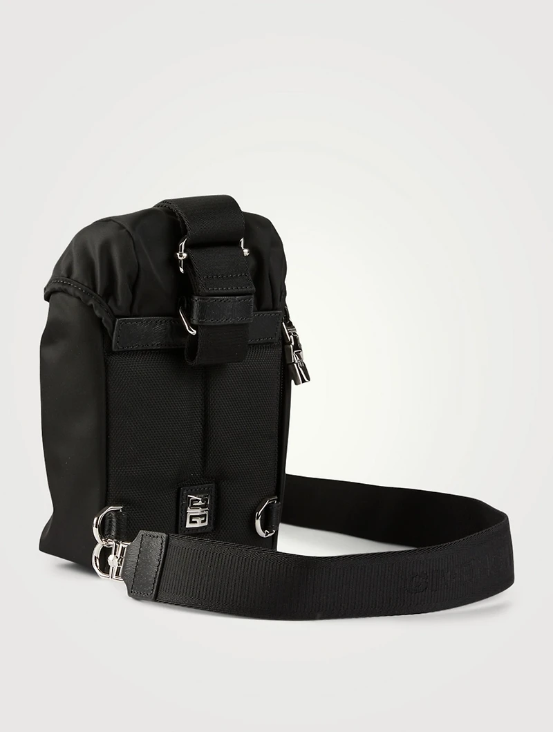 Mini 4G Light Nylon Crossbody Backpack