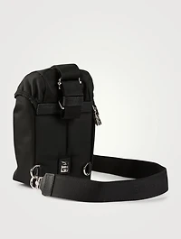 Mini 4G Light Nylon Crossbody Backpack