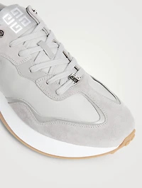 Giv Suede Leather And Nylon Sneakers