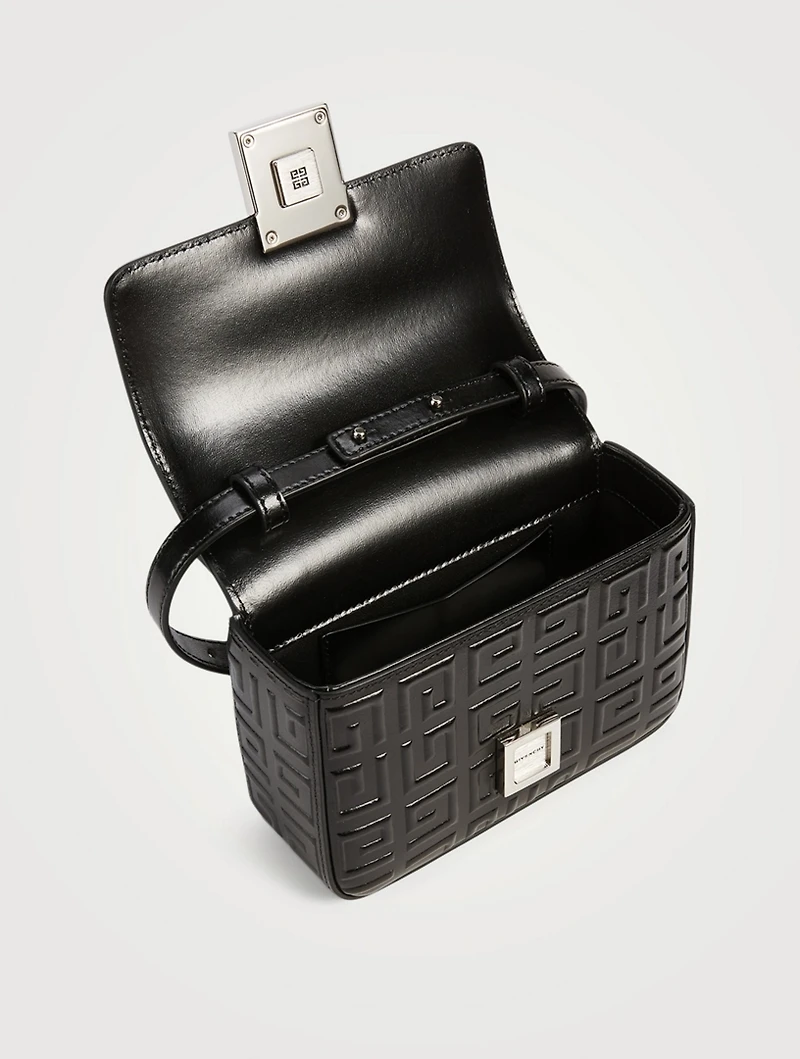 Small 4G Embossed Leather Crossbody Bag