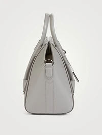 Mini Antigona Leather Bag With Lock
