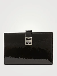Medium 4G Croc-Leather Bifold Wallet