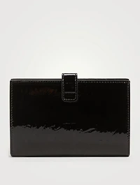 Medium 4G Croc-Leather Bifold Wallet