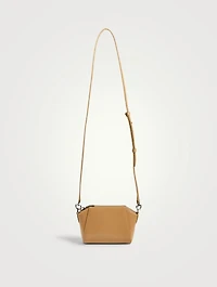 Nano Antigona Leather Crossbody Bag