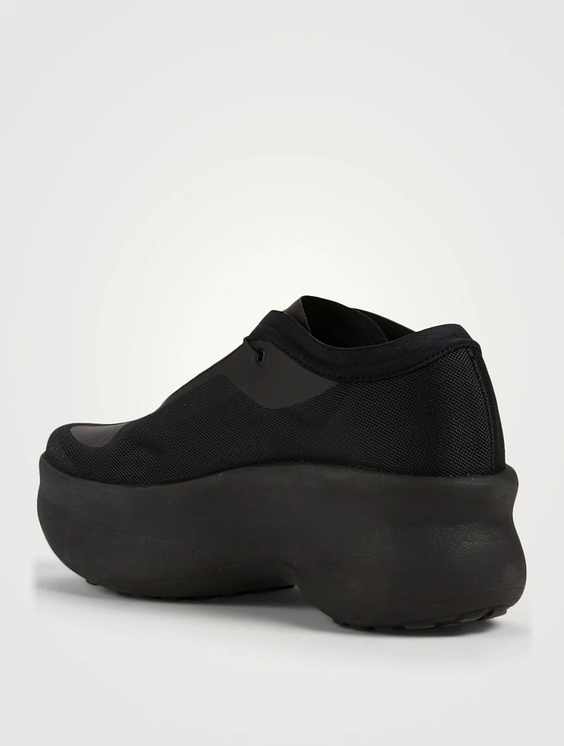 CDG x SALOMON Mesh Platform Sneakers