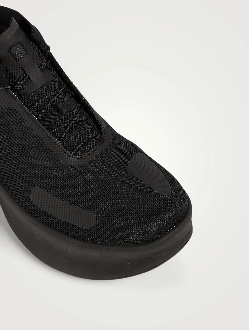 CDG x SALOMON Mesh Platform Sneakers