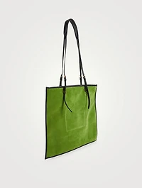 Small Holster Suede Tote Bag