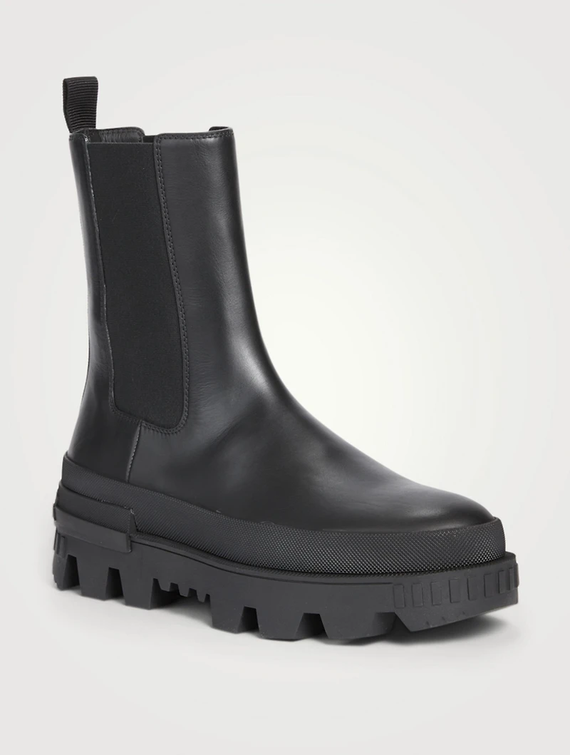 Coralyne Leather Chelsea Boots