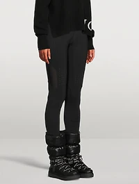 Insolux Nylon And Leather Mid-Calf Boots