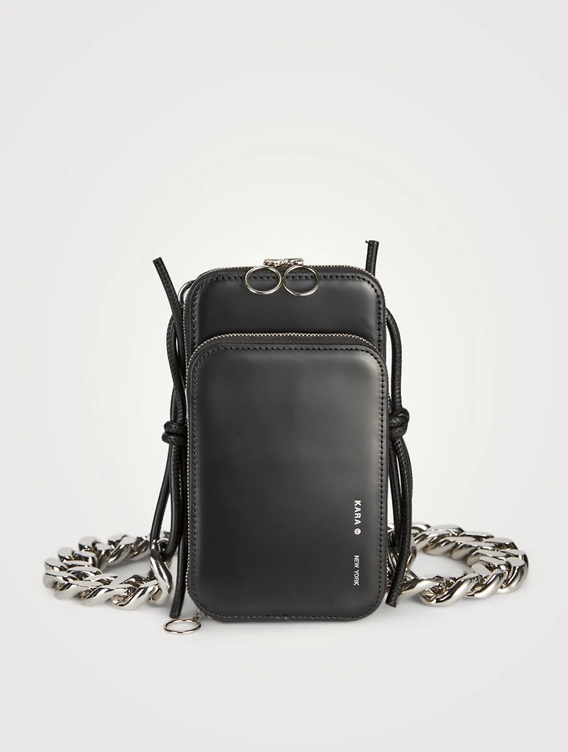 Duplex Leather Crossbody Phone Case