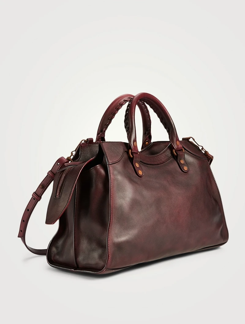 Neo Classic Used Leather City Bag