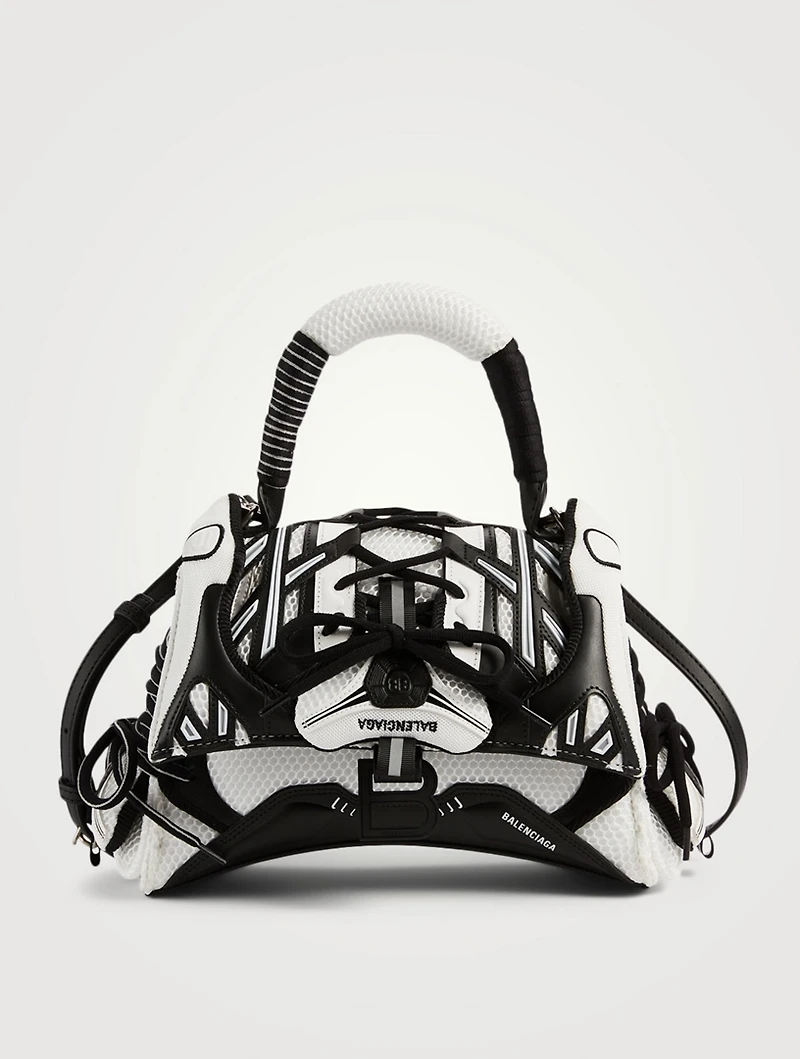 Small Hourglass Sneakerhead Top Handle Bag