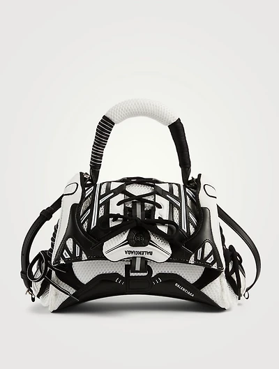 Small Hourglass Sneakerhead Top Handle Bag