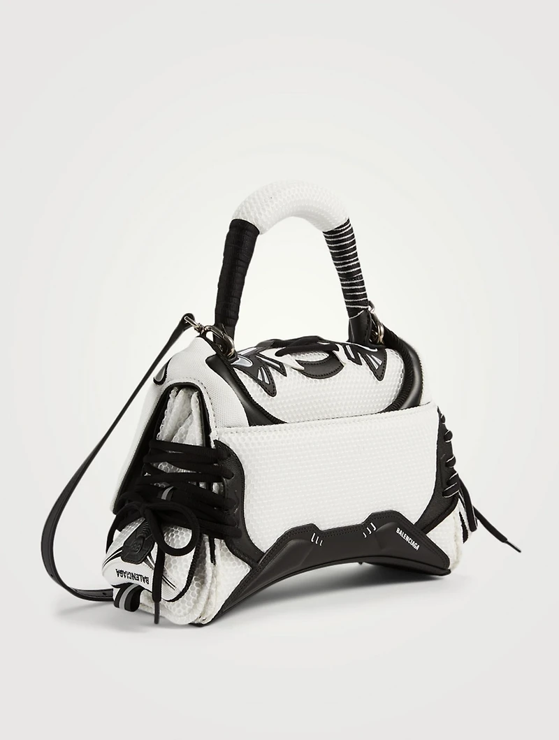 Small Hourglass Sneakerhead Top Handle Bag