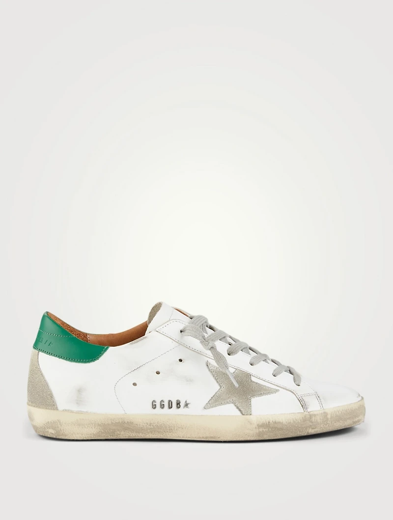 Super-Star Leather Sneakers With Suede Star