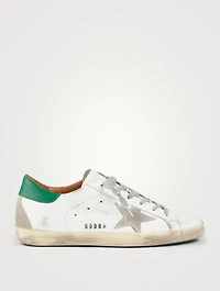 Super-Star Leather Sneakers With Suede Star