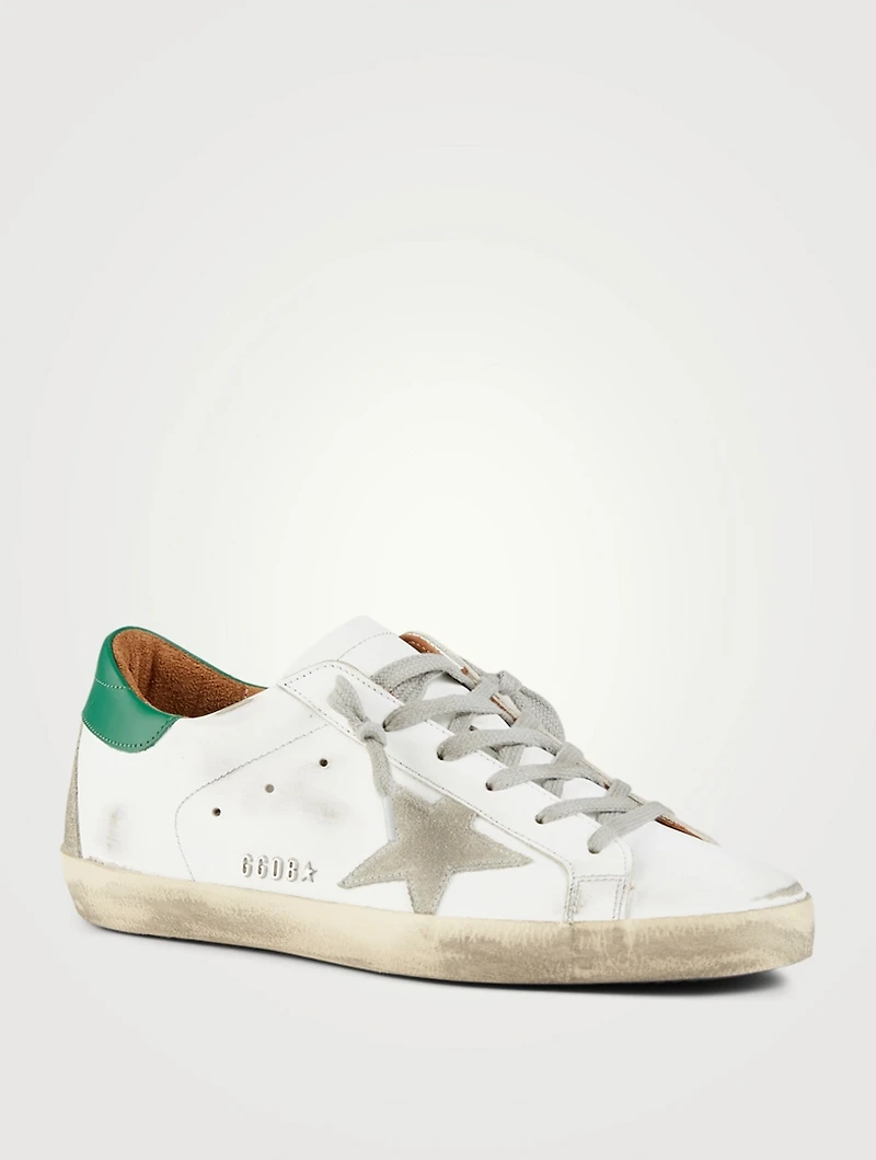 Super-Star Leather Sneakers With Suede Star