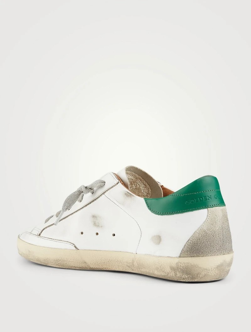 Super-Star Leather Sneakers With Suede Star