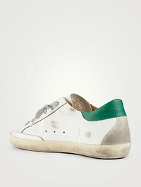 Super-Star Leather Sneakers With Suede Star