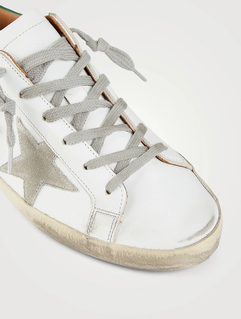 Super-Star Leather Sneakers With Suede Star